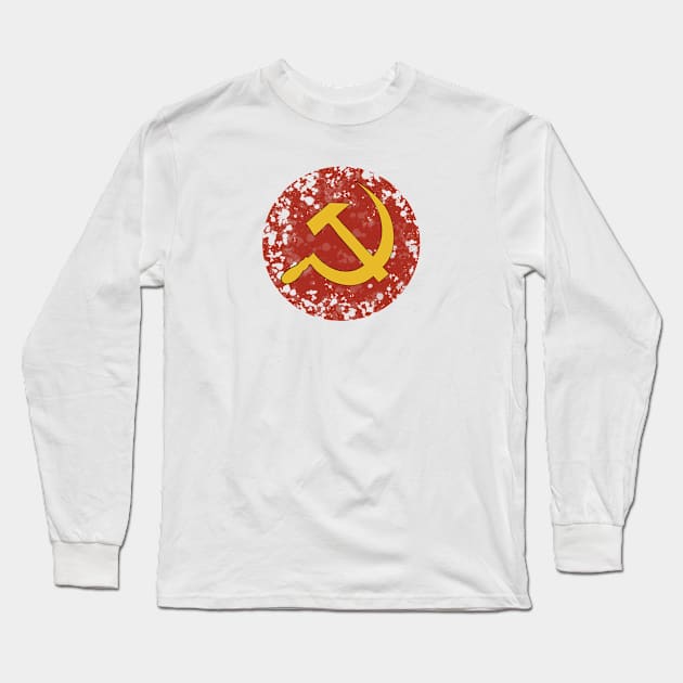 URSS Symbol Long Sleeve T-Shirt by fsketchr
